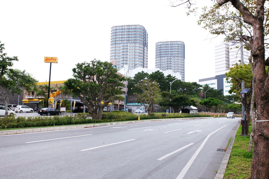 現在、周辺には大型ショッピングセンターなどが立ち並び、当時の様子は伺い知れない