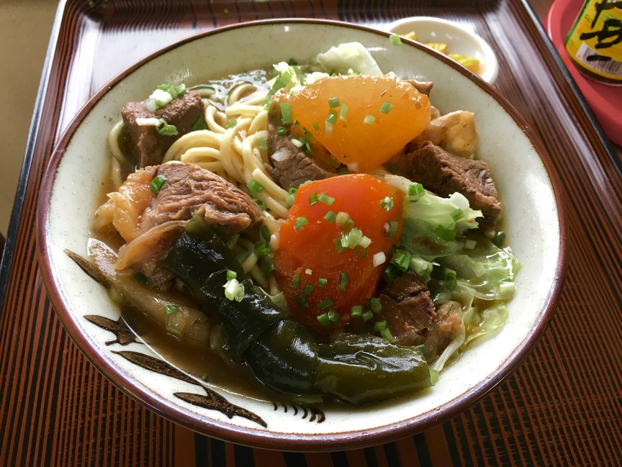 グランプリの「牛汁そば」 グランプリの「牛汁そば」