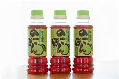 ぎょうざなどにも合うさっぱりテイストのポン酢「のこぽん」