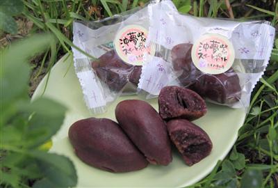 幻の紅芋のおいしさそのまま。滑らかな甘味のスイートポテト