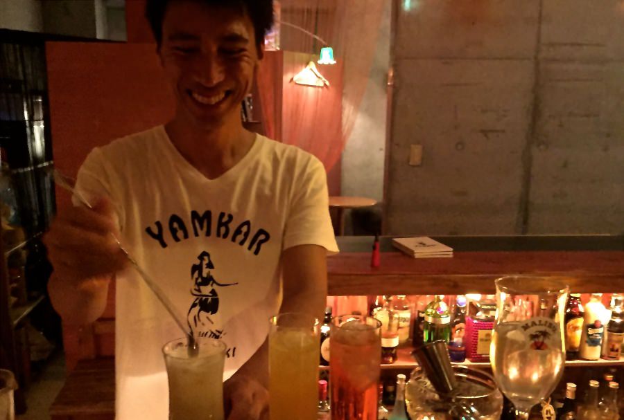 人懐っこい笑顔が魅力のオーナー。