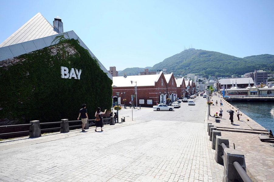 七財橋の上からの風景/写真提供:函館フィルムコミッション 七財橋の上からの風景/写真提供:函館フィルムコミッション