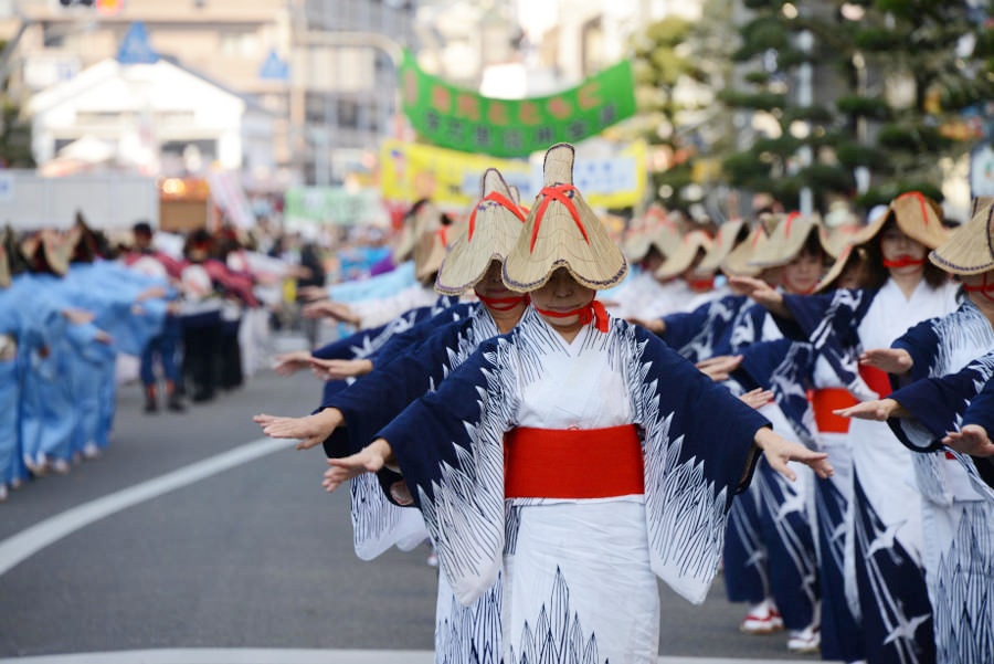 パレードや市民総踊りが行われる「いまり秋祭り」 パレードや市民総踊りが行われる「いまり秋祭り」
