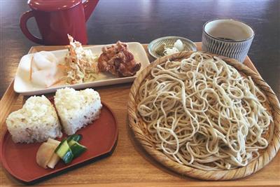「SOBA CAFE ゆうひ」の「恋叶セット」