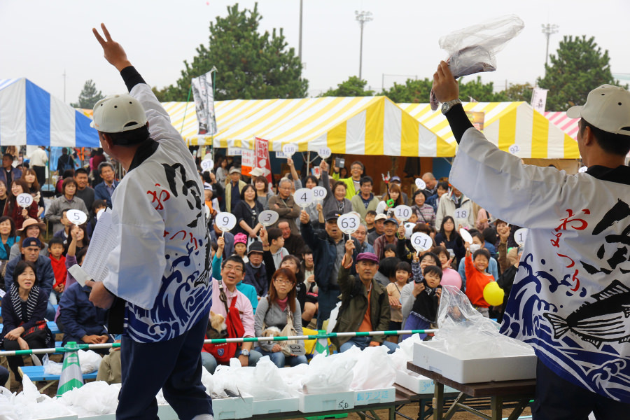魚市場セリ体験もできます 魚市場セリ体験もできます
