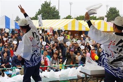 魚市場セリ体験もできます
