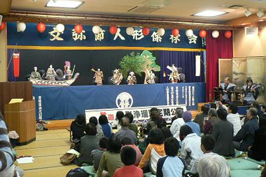 「山之口麓文弥節人形浄瑠璃定期公演」 「山之口麓文弥節人形浄瑠璃定期公演」