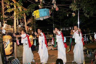 自然への感謝の神楽を体験できる「村所八幡神社大祭」