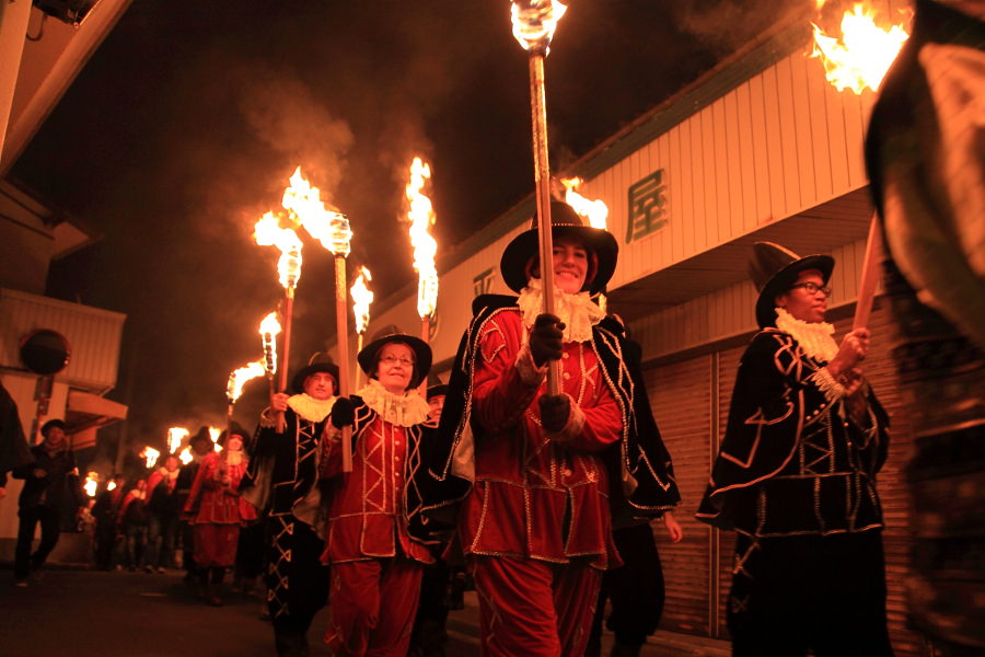 市民が南蛮行列を再現する「フェスティビタス ナタリス」 市民が南蛮行列を再現する「フェスティビタス ナタリス」