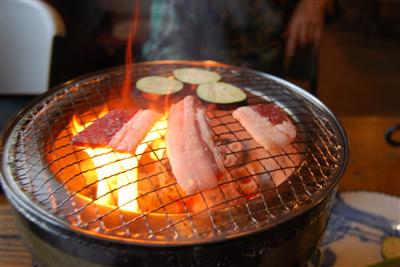 GABAIいのしし食彩の「特上いのしし焼肉」
