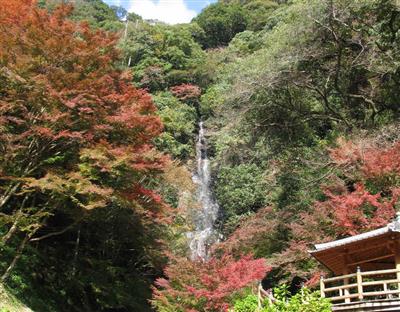 小京都・小城の象徴の一つである「清水の滝」