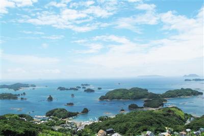 晴れた日に九十九島を眺めたい「石岳展望台」