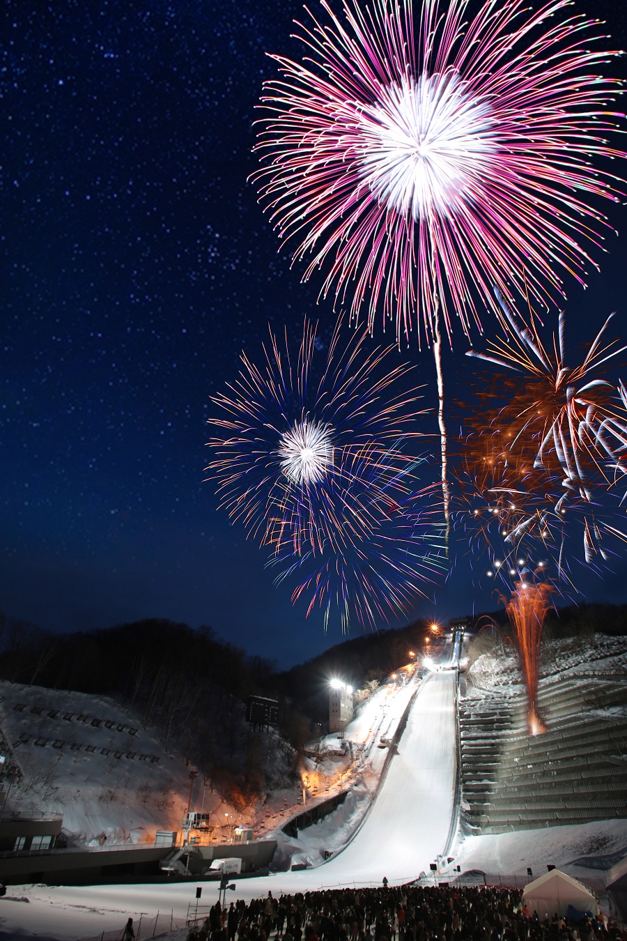 札幌雪花火2018