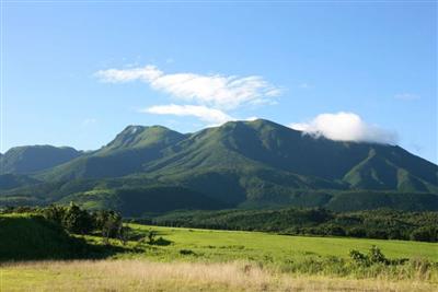 雄大なくじゅう連山のふもとにある久住高原