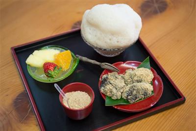 伝統の「ぶくぶく茶」
