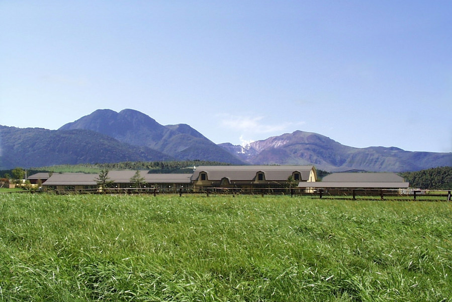 高原の心地よい涼しい風に、気持ちよくひろがる大自然 高原の心地よい涼しい風に、気持ちよくひろがる大自然