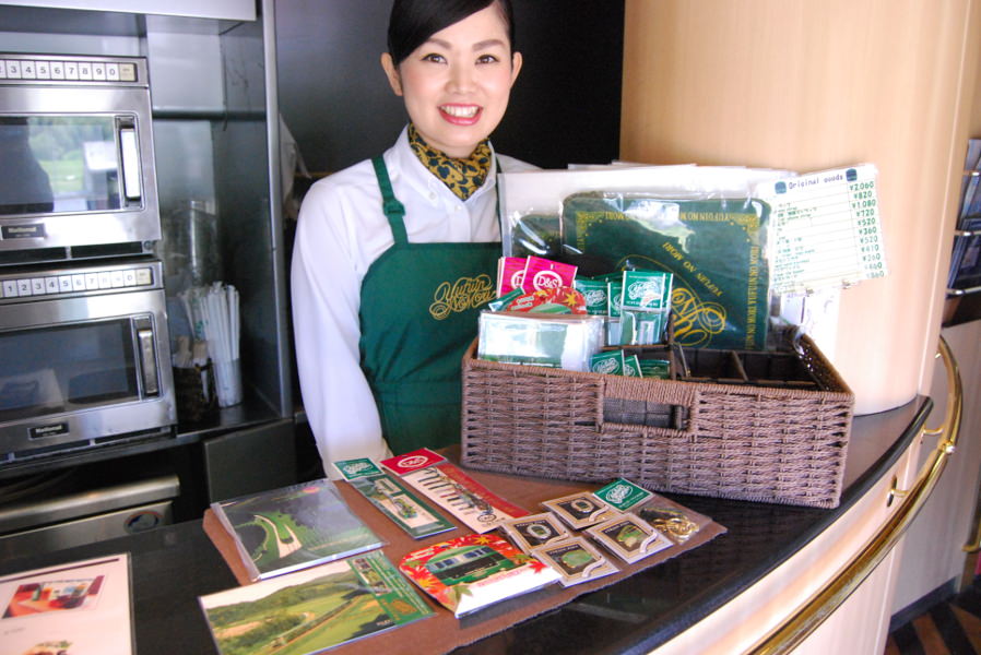 「ゆふいんの森号」オリジナルグッズが揃っています 「ゆふいんの森号」オリジナルグッズが揃っています