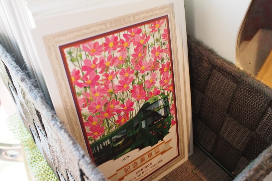 旅の記念に…。「ゆふいんの森号」ポストカード 旅の記念に…。「ゆふいんの森号」ポストカード