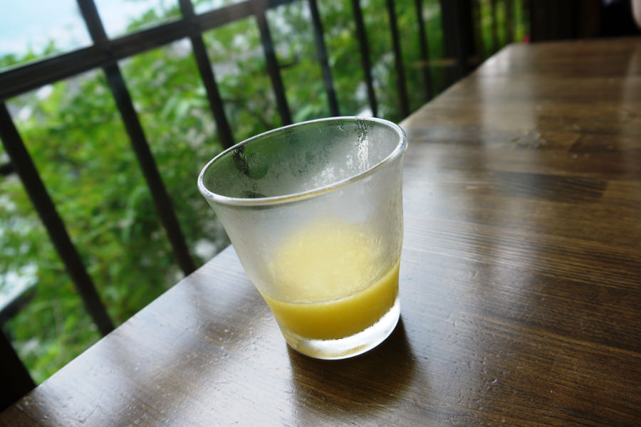 後味スッキリの美味しい「マンゴースムージー