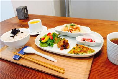 吉田焼で楽しめる週替わりランチ