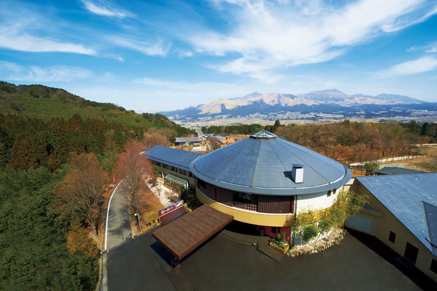 阿蘇の大自然に囲まれた立地 阿蘇の大自然に囲まれた立地