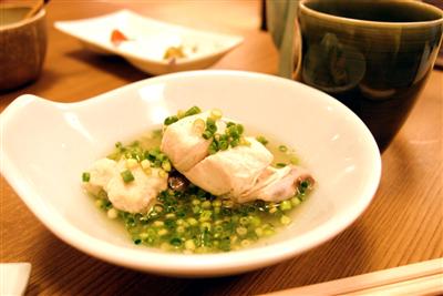 橙をベースにした「濱田屋」特製の酢じょうゆ