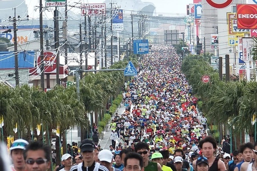 全国各地からランナーが集います