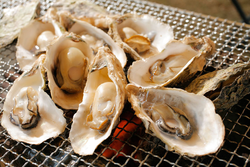 小粒ながらも濃厚でぷりっとした牡蠣 小粒ながらも濃厚でぷりっとした牡蠣