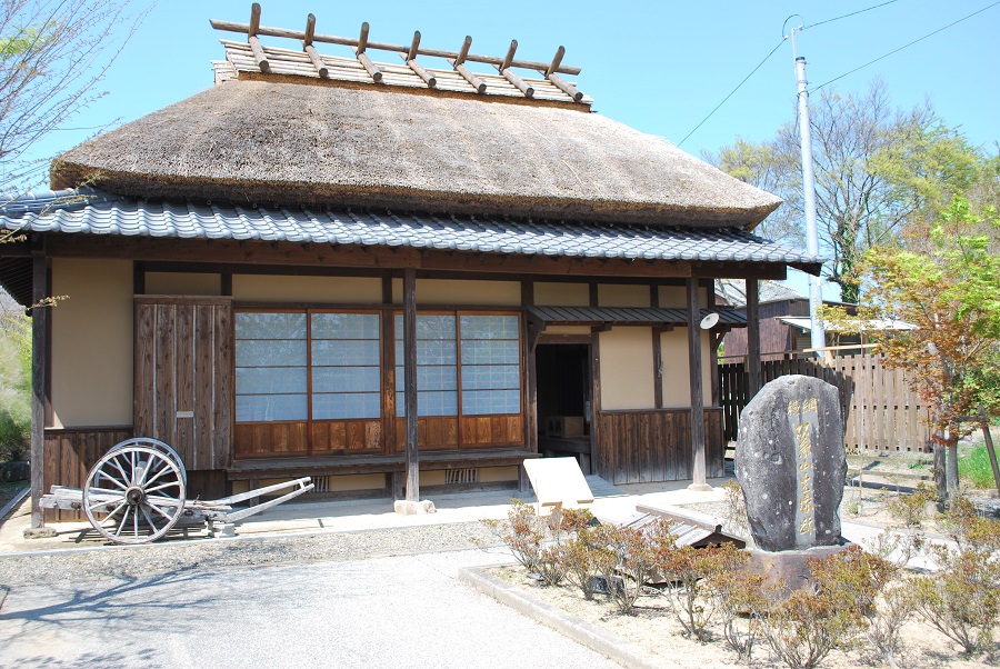 復元された双葉山の生家