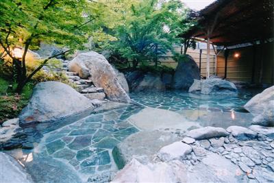 自然の中の多彩な露天風呂で湯巡りを満喫