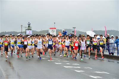 玉名市の伝統をある大会「金栗杯玉名ハーフマラソン大会」