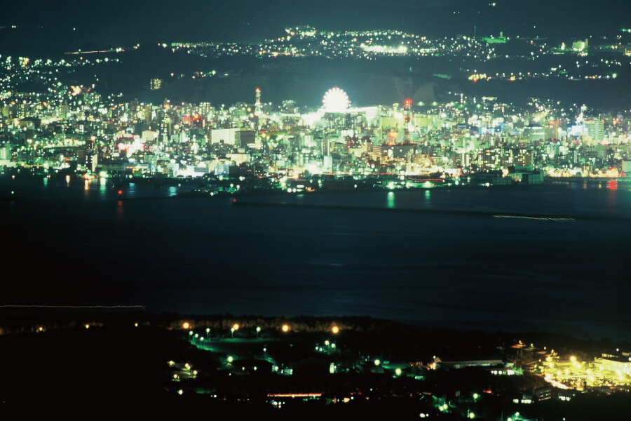 鹿児島の夜景を独り占め。撮影スポットとしてもおすすめ