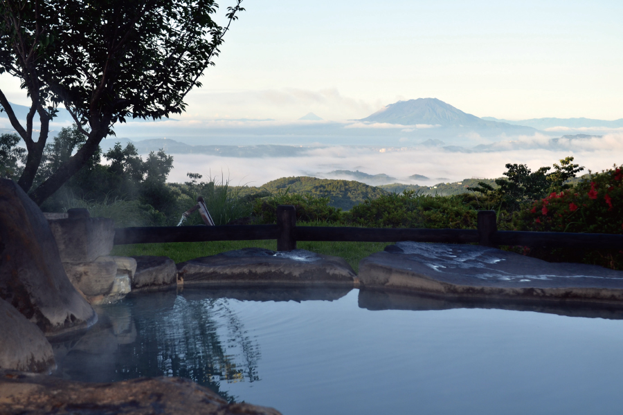 露天風呂からの眺めは最高 露天風呂からの眺めは最高