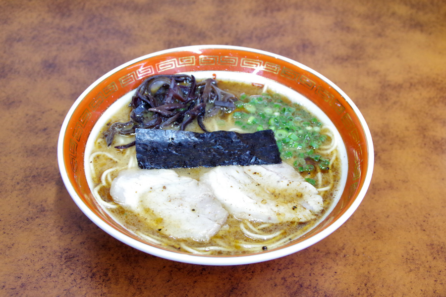 マー油がアクセントになった後引く美味しさのラーメン(600円) マー油がアクセントになった後引く美味しさのラーメン(600円
