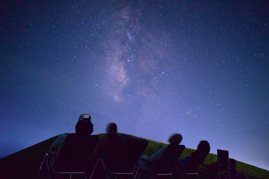 満天の星空を眺められるのも五島の自慢