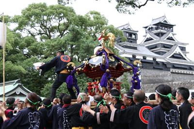 加藤神社で行われる「清正公（せいしょこ）まつり」