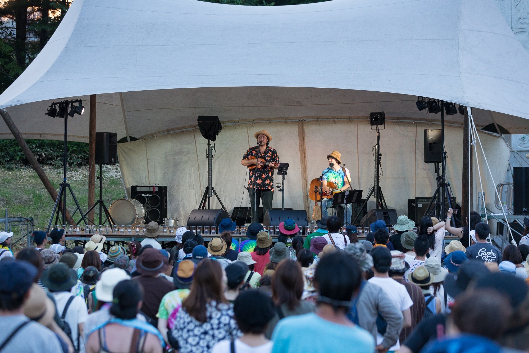 豪華アーティストによるサウンドが湖に響き渡る音楽ライブパフォーマンス GANKE FES