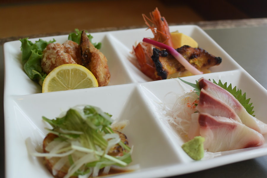 さまざまな味を楽しめる松花堂弁当 さまざまな味を楽しめる松花堂弁当