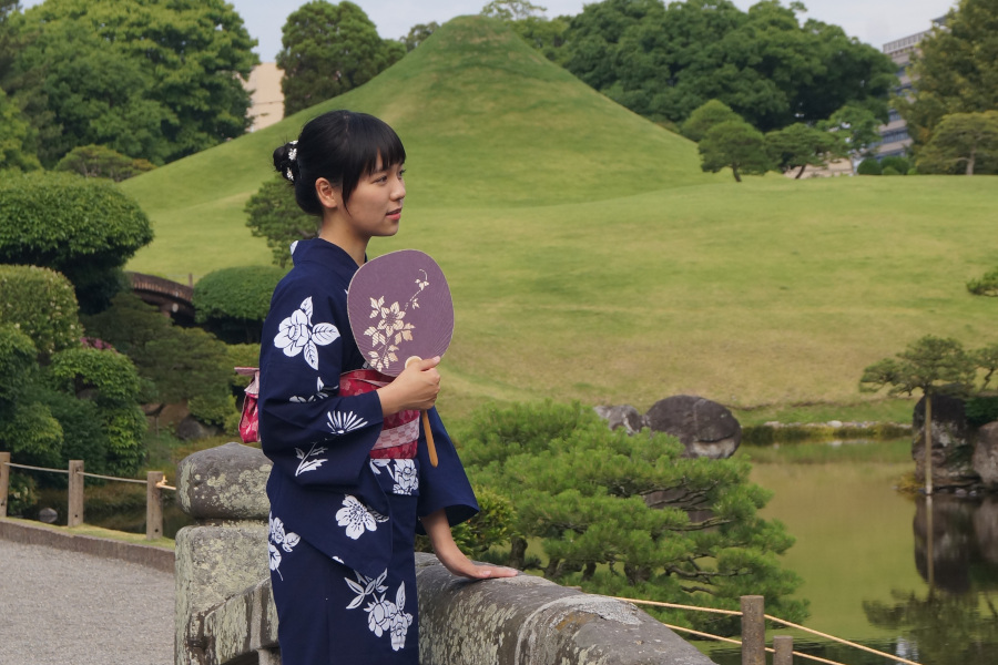 ゆかたの方は入園料無料です ゆかたの方は入園料無料です