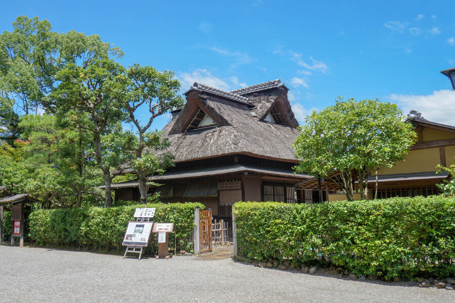 水前寺成趣園内にある「古今伝授之間」