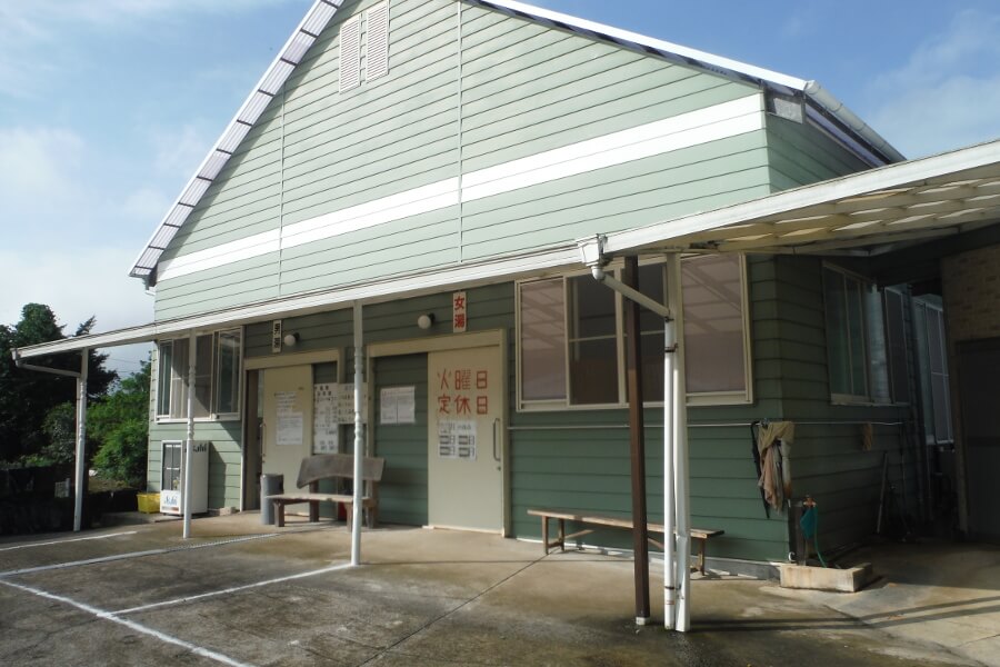 湯穴温泉の外観 湯穴温泉の外観