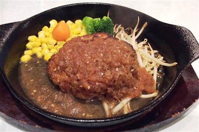 ジューシーな肉のふわふわ感と旨味を楽しめる「ハンバーグジャポ