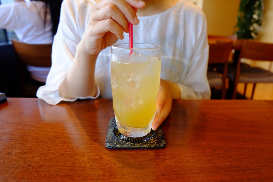 鹿児島特産「黒酢」が入ったドリンクはさっぱりした味わい 鹿児島特産「黒酢」が入ったドリンクはさっぱりした味わい