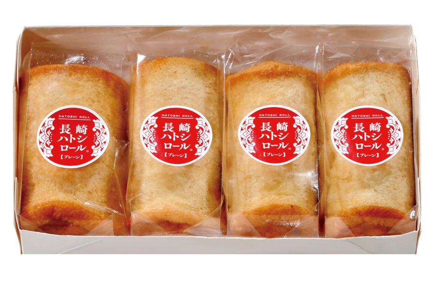 エビのすり身をやわらかな食パンで包んで揚げて作られるハトシロール ハトシロール