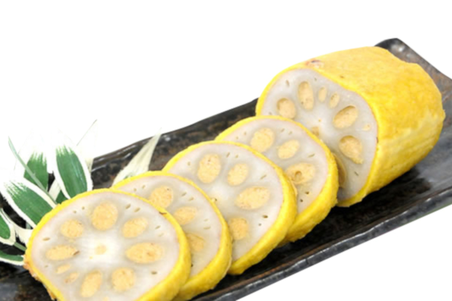 「殿さま蓮根肥後国屋」の殿さま蓮根。辛味を抑えた味わい 「殿さま蓮根肥後国屋」の殿さま蓮根。辛味を抑えた味わい