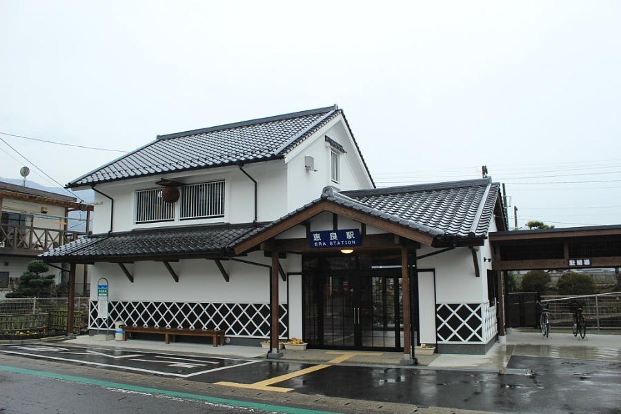 1864年創業の歴史ある「八鹿酒造」へはJR久大本線「恵良駅
