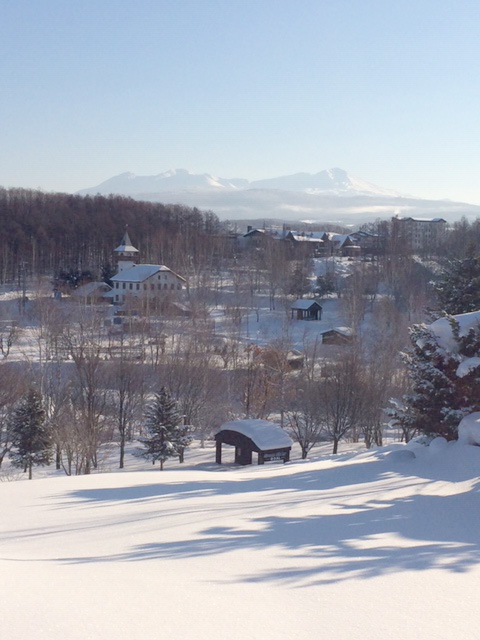 開放的な景色も楽しめる ウパシの森