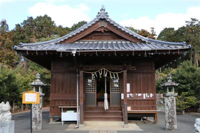 壱岐のへそである国分に鎮座