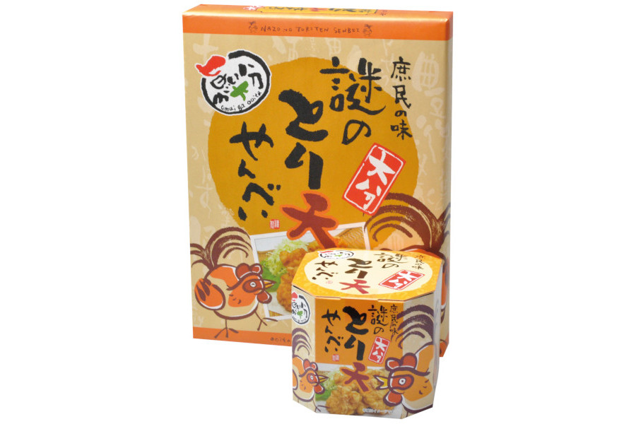 大分の郷土料理を再現した「謎のとり天せんべい」 大分の郷土料理を再現した「謎のとり天せんべい」