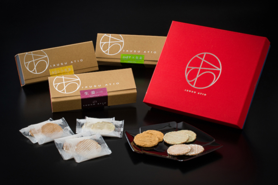 臼杵煎餅のイメージを覆すオシャレなデザイン 臼杵煎餅のイメージを覆すオシャレなデザイン